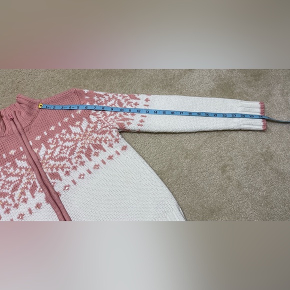 St John’s Bay - Zip Up Sweater Jacket - Size: Petite Small - Picture 5 of 7